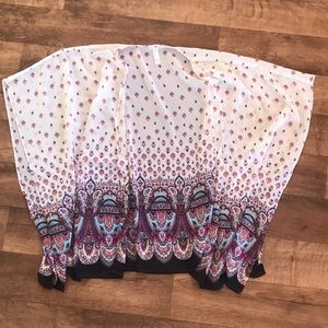 Printed Target Kimono